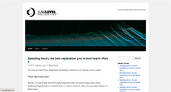Desktop Screenshot of earlevel.com